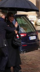 Carole Bouquet, Brigitte Macron, Dany Boon aux obsèques de Michel Blanc