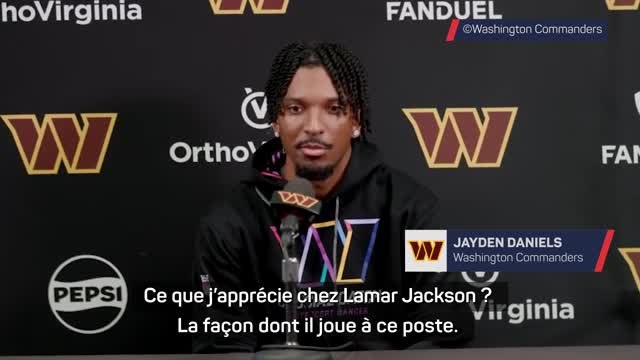 Washington Commanders - Daniels en a assez des comparaisons avec Lamar Jackson