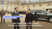 Selenskyj bestreitet Gespräche über Waffenruhe