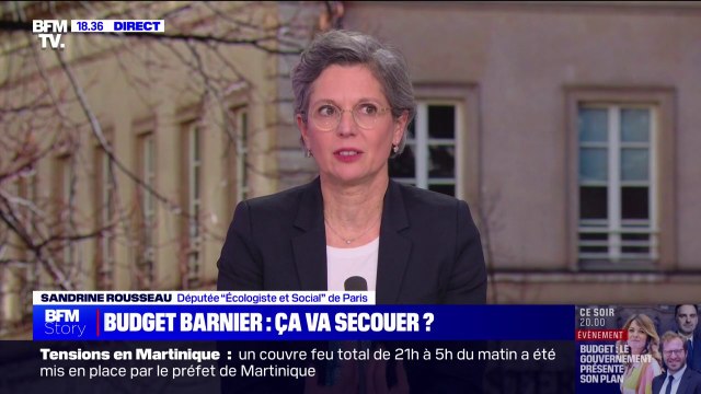 Sandrine Rousseau (les Écologistes): L'essentiel de notre déficit budgétaire est lié à des diminutions d'impôts successives
