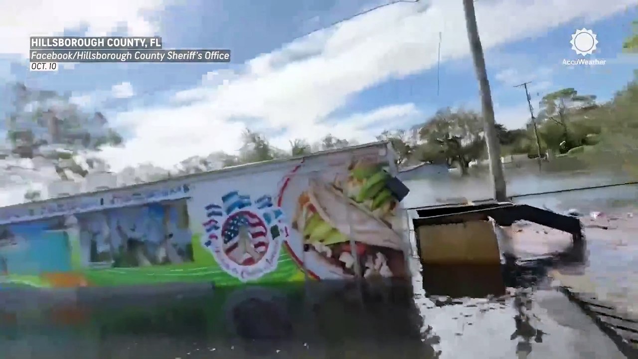 14-year-old boy rescued from Hurricane Milton flooding in Florida