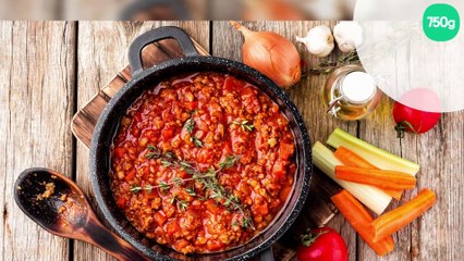 Sauce bolognaise au Monsieur Cuisine