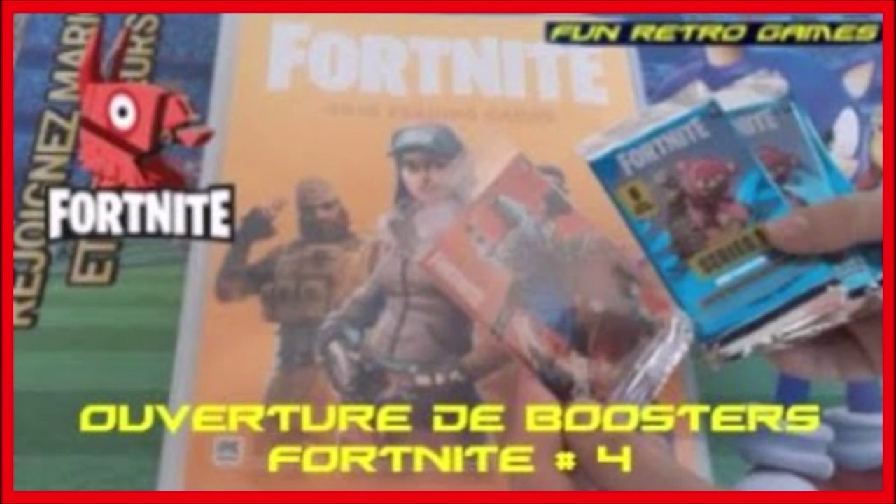 OUVERTURE BOOSTERS PANINI FORTNITE + ECHANGES