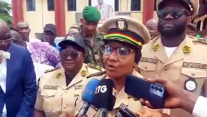 La Gouverneure de Conakry échange avec les autorités