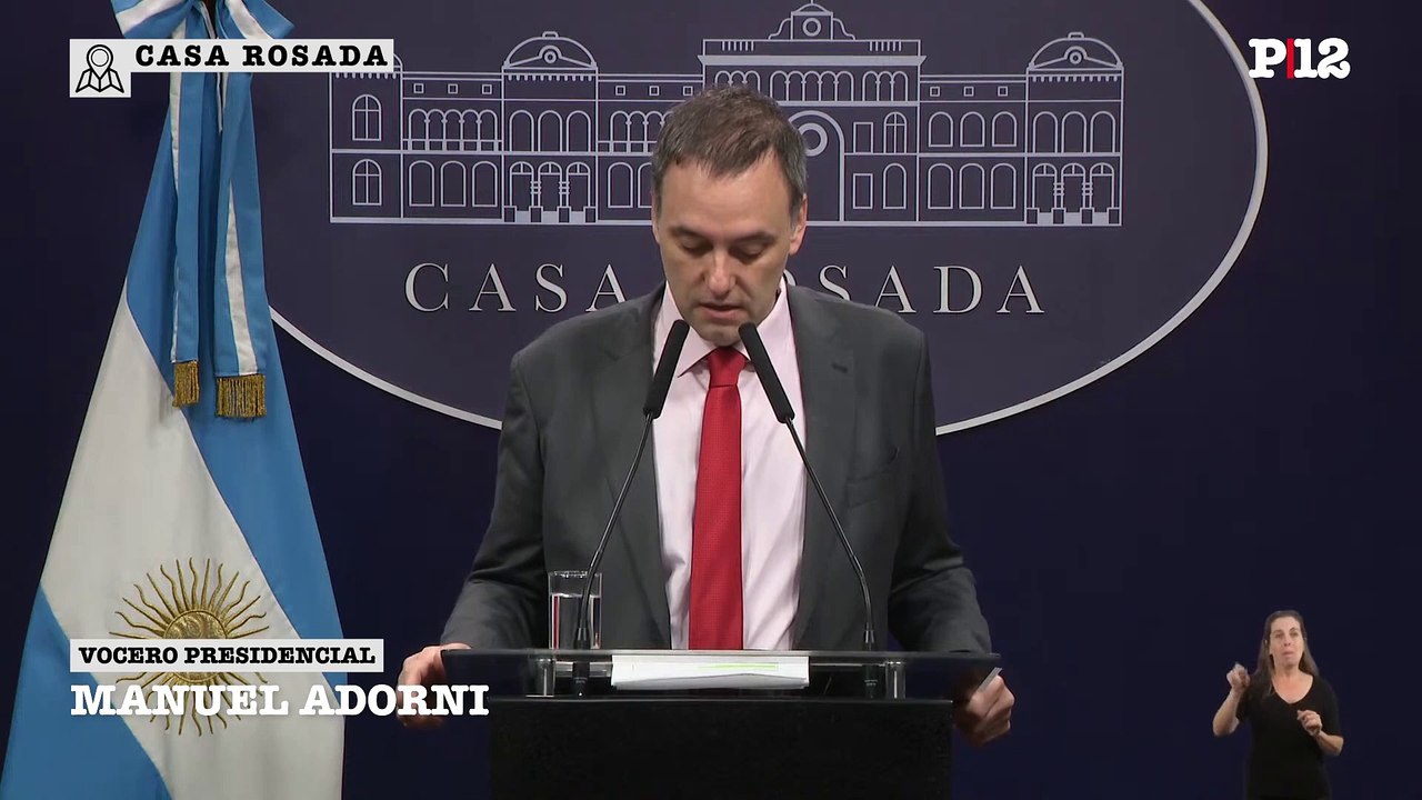 Adorni se solidarizó con "los estudiantes que quieren estudiar": "Es un delito tomar una universidad"