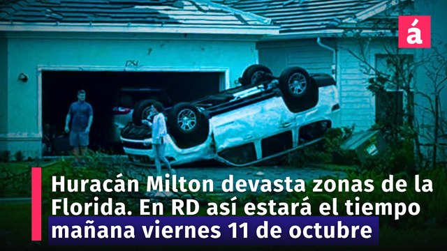 Devastación en Florida: El huracán Milton deja millones sin electricidad y daños catastróficos