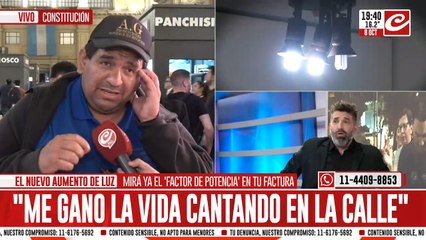 Historias que conmueven: "Me ganó la vida cantando en la calle"
