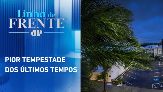 Furacão Milton deixa nove mortos na Flórida | LINHA DE FRENTE