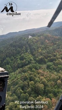 emGAZELA H-45 (SA342) Soko - Poseban Zadatak povratak Šehitluci Banj brdo Banja Luka S24+ 2024