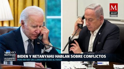 Joe Biden refuerza compromiso con Israel en llamada con Netanyahu