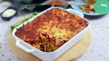 Gratin de spaghetti à la bolognaise