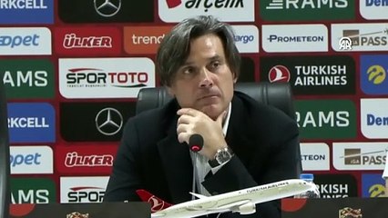 Vincenzo Montella Karadağ maçı öncesi konuştu