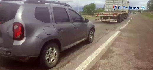 Difícil transitar por la ruta 34