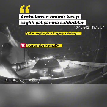 Ambulans önü kesen magandalar çok olmaya başladı! Birileri buna bir dur desin