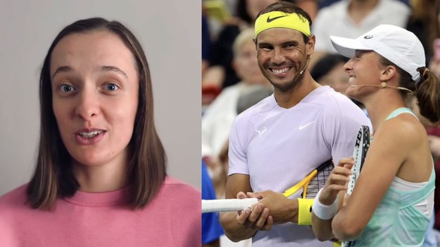 Tennis - ATP/WTA 2024 - Iga Swiatek rend hommage à Rafael Nadal : Le ciel est ta limite...