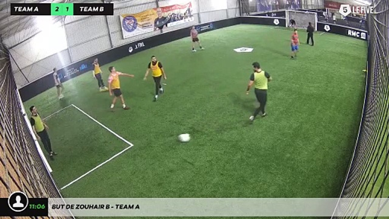 But de Zouhair B - Team A