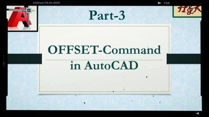 Offset command in AutoCAD