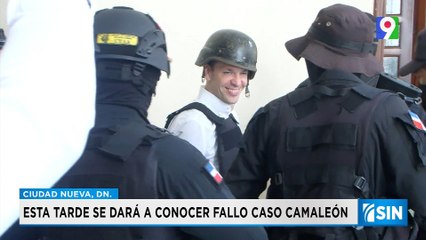 Hoy se espera fallo a implicados en el caso Camaleón | Primera Emisión SIN