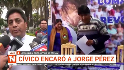 "Expresidente es protegido por la justicia", afirma cívico de Tarija.