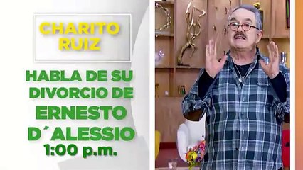 Download Video: ¡Charito Ruiz habla de su divorcio con Ernesto D'Alessio!