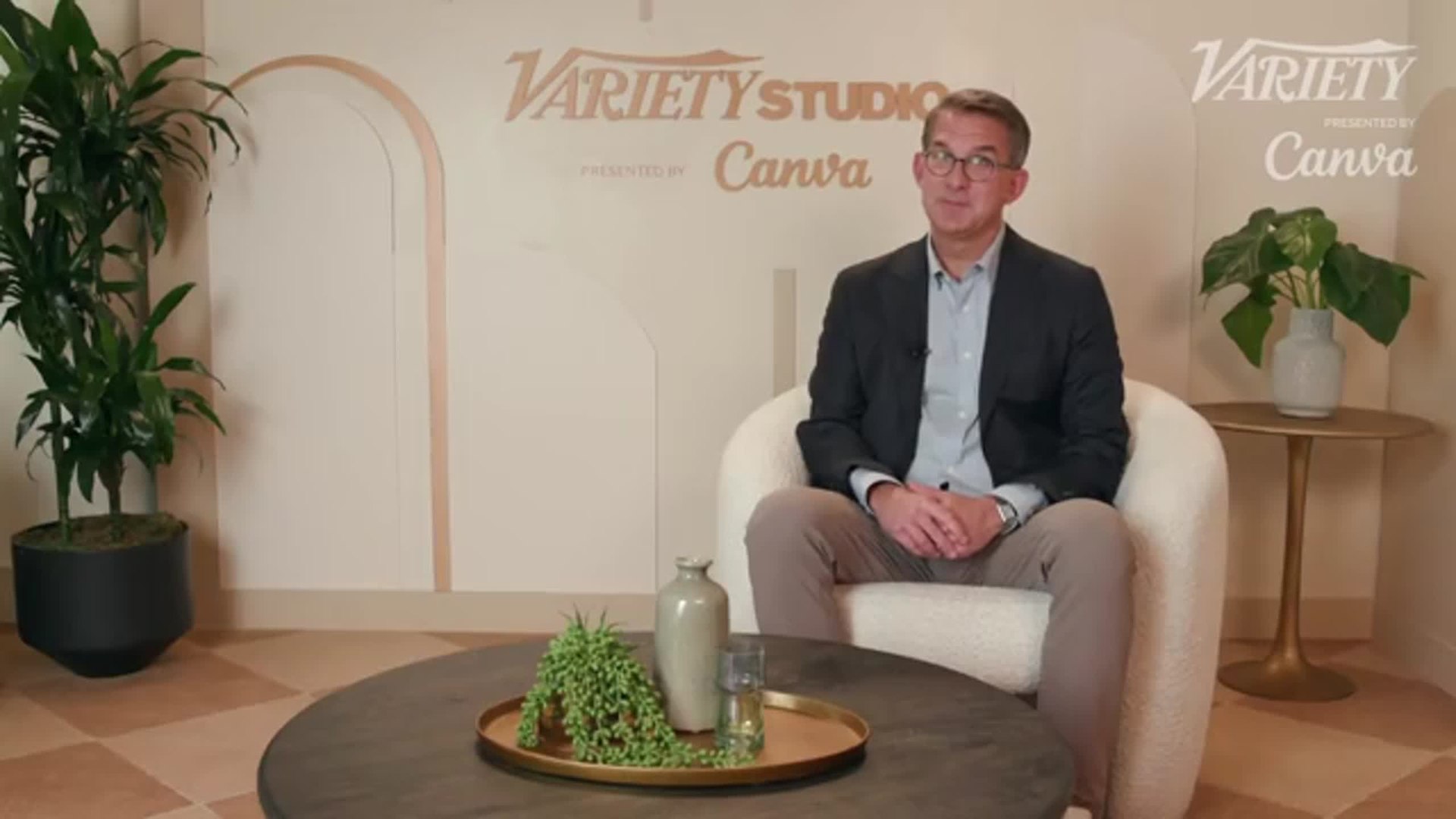 Kinective Media's Aaron Gallagher on the Impact of AI | Variety Studio presented by Canva