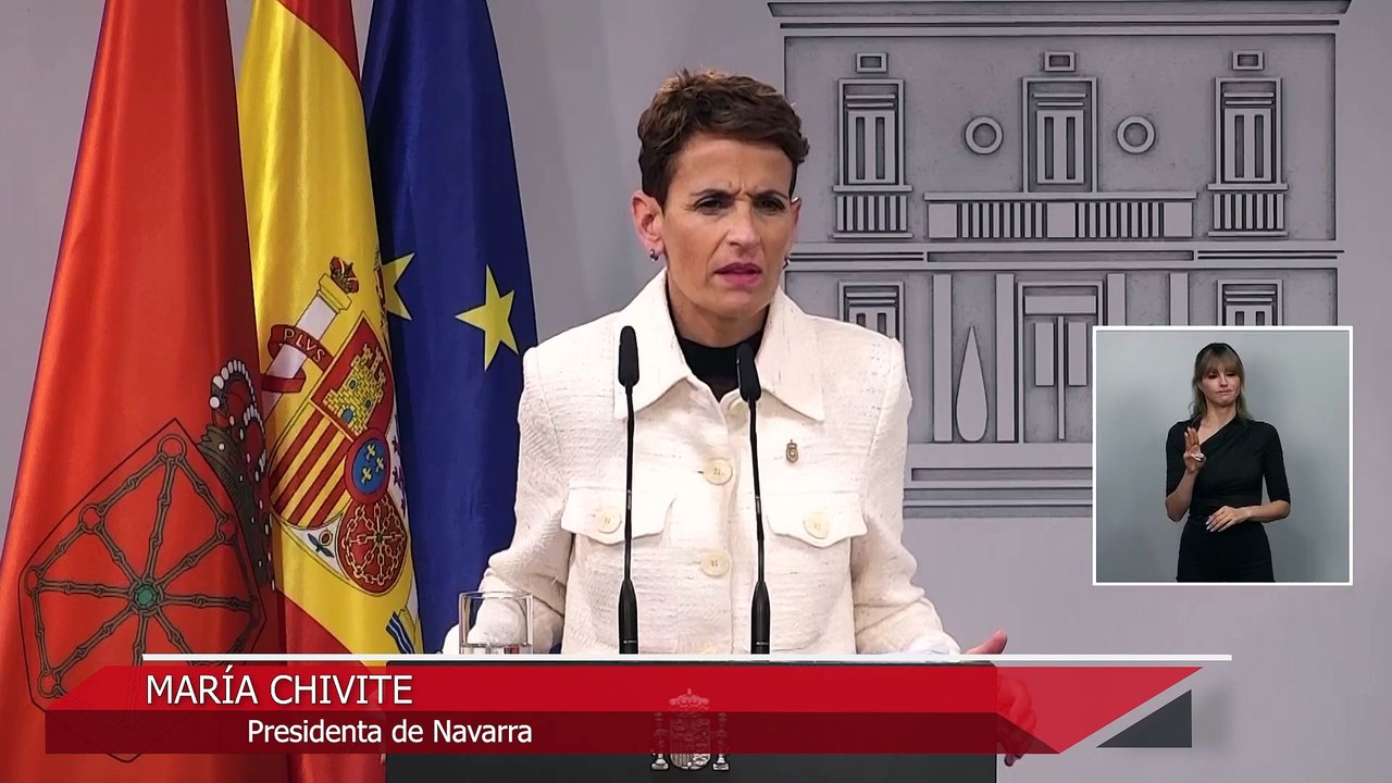 Azcón reconoce "error" del PP con ley sobre etarras y Chivite le acusa de "tapar su debilidad"