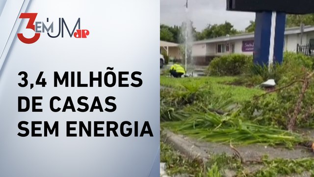 Furacão Milton deixa ao menos dez mortos ao passar pela Flórida, nos EUA