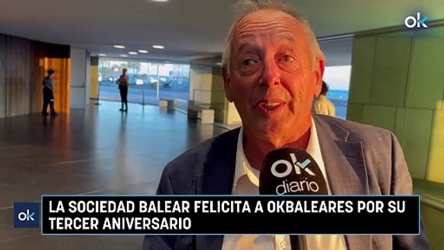 La sociedad balear felicita a OKBALEARES por su tercer aniversario