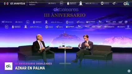 Aznar: "Es difícil que exista un círculo tan brutal de corrupción como el que hay en torno a Sánchez"