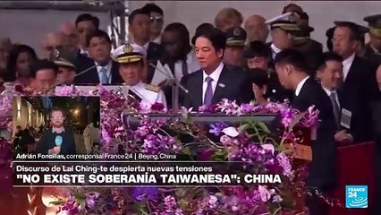 Informe desde Beijing: presidente taiwanés promete resistirse al intento de anexión china