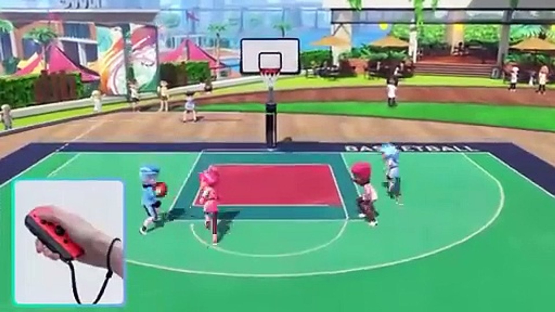 Nintendo Switch Sports - Tráiler de baloncesto - Nintendo Switch