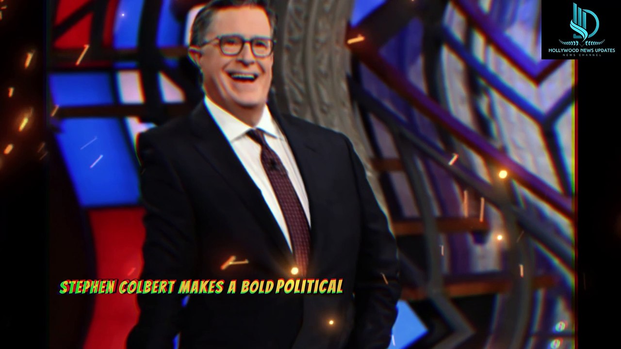 Stephen Colbert's SHOCKING Political Statement Before Election! [Kamala Harris]