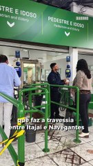 Ferry-boat instala catracas eletrônicas para pedestres