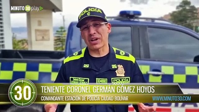 En una oportuna reacción, la Policía Nacional neutraliza a delincuente en la localidad de Ciudad Bolívar