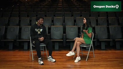 Oregon Ducks receiver Tez Johnson's message to fans before Ohio State game