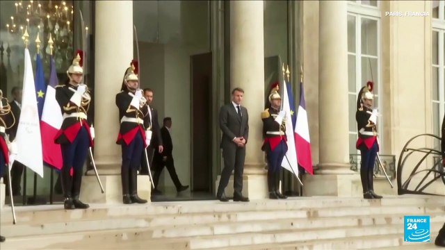 Presidente de Ucrania busca consolidar apoyo militar de Reino Unido, Francia y la OTAN