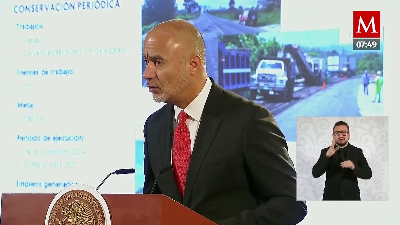 Presentan programa ‘Bachetón’ para conservación de 44 mil 600 km de carreteras