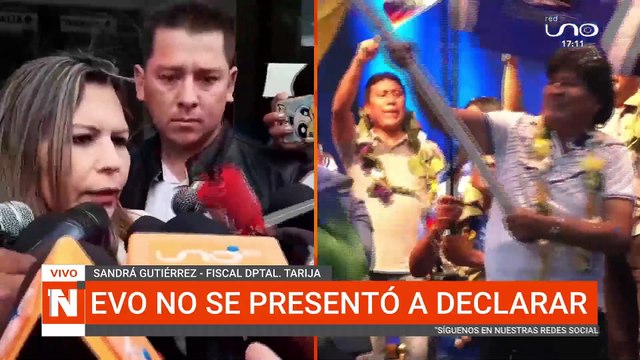 Analizan orden de aprehensión para Evo Morales