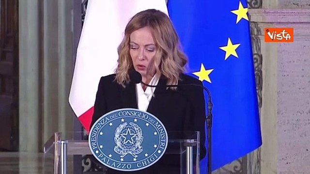 Meloni: Continueremo ad aiutare popolo ucraino fino a quando sar? necessario