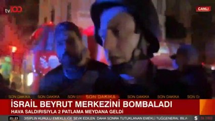 Beyrut’ta canlı yayındaki Türk gazetecilere saldırı