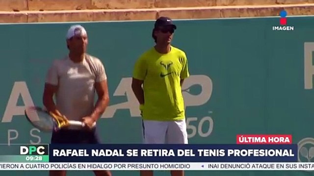 ¡Rafael Nadal anuncia su retiro del tenis profesional!