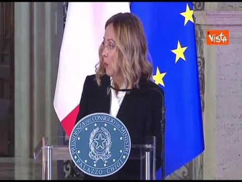Meloni: Continueremo ad aiutare popolo ucraino fino a quando sarà necessario