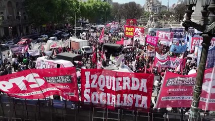 물가 폭등 아르헨티나, 대학 지원법 대통령 '거부권'에 폐기 / YTN