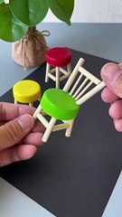 Mini chair making art