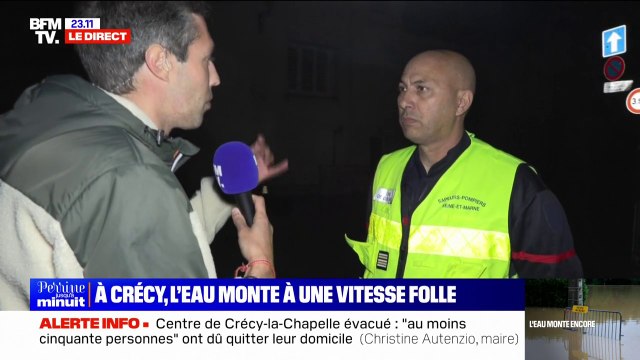 Crues en Seine-et-Marne: On est prêts à monter en puissance , assure David Dijoux (SDIS 77)