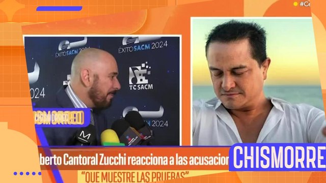 Roberto Cantoral Zucchi reacciona a las acusaciones de Juan Pablo Manzanero
