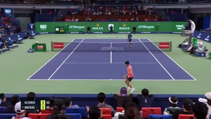 Alcaraz perdió con Machak | Shanghai 2024