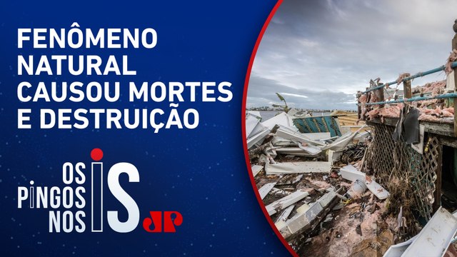 Brasileiro relata tensão em meio à passagem do furacão Milton na Flórida