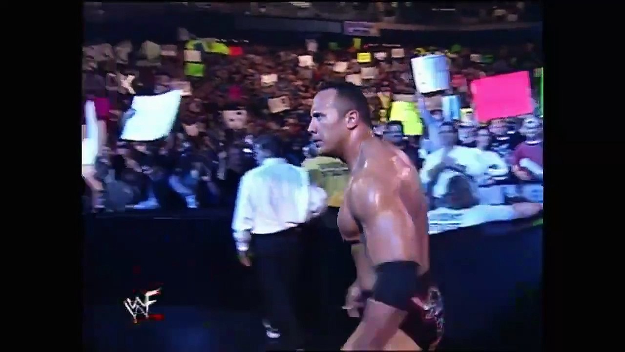 Al Snow Vs. The Rock (Brahma Bullrope Match)