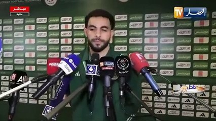 Algérie-Togo (5-1)  Réaction de Ait Nouri
